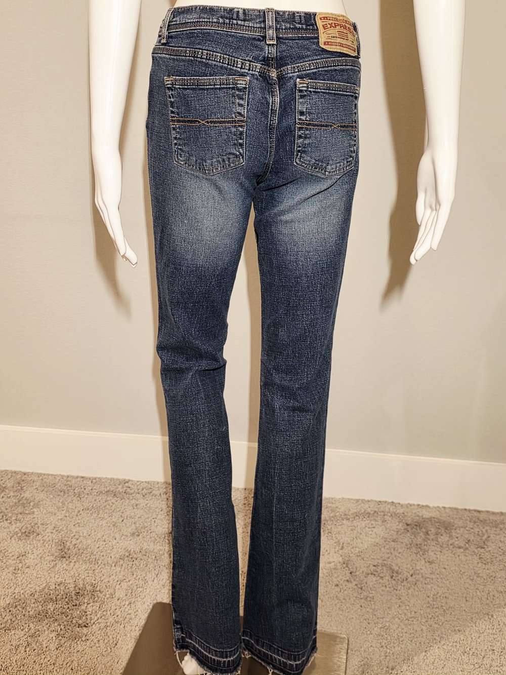 Express Dark Blue Bootcut Women’s Jeans